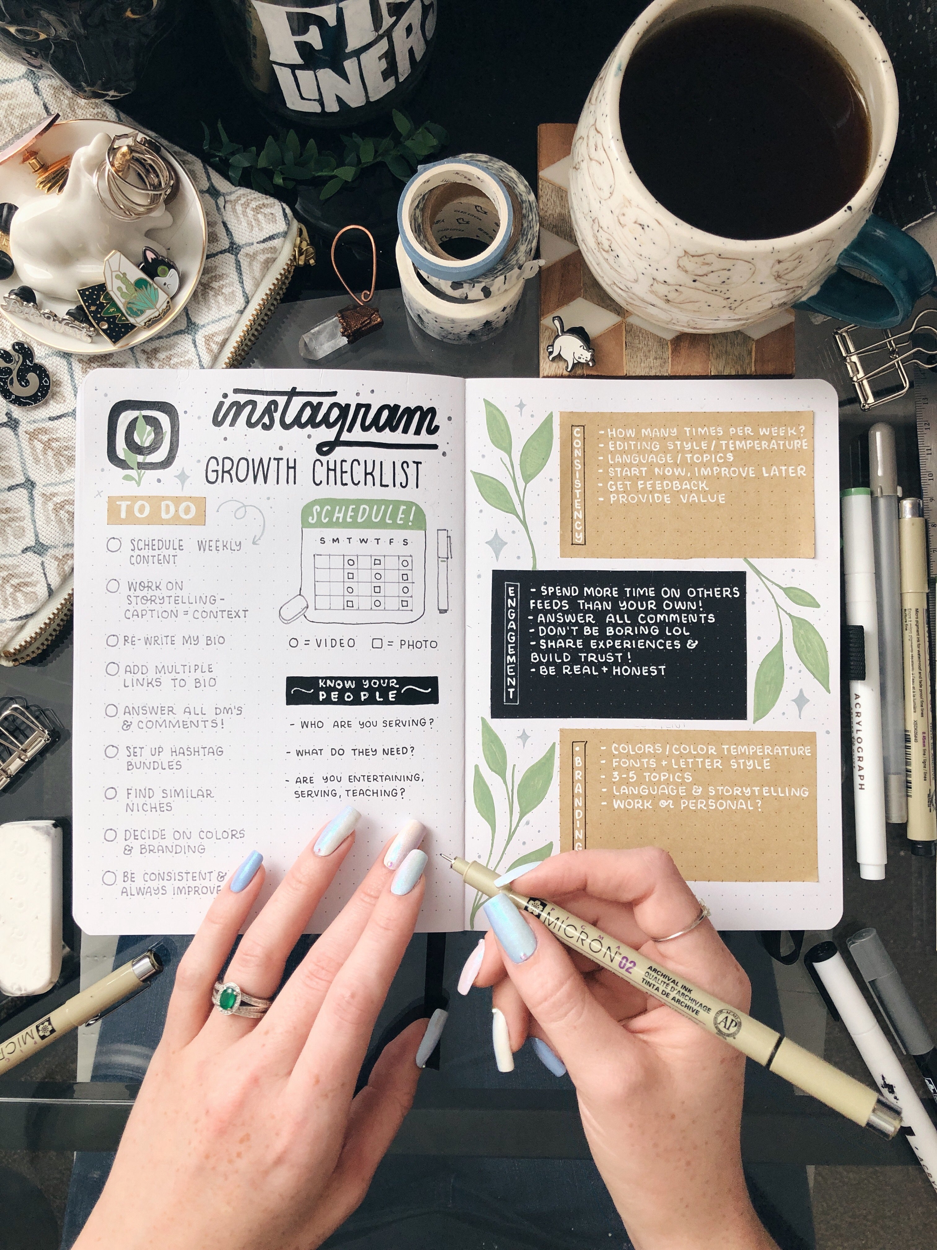 Instagram To Do List + How To Grow An Audience | Archer and Olive