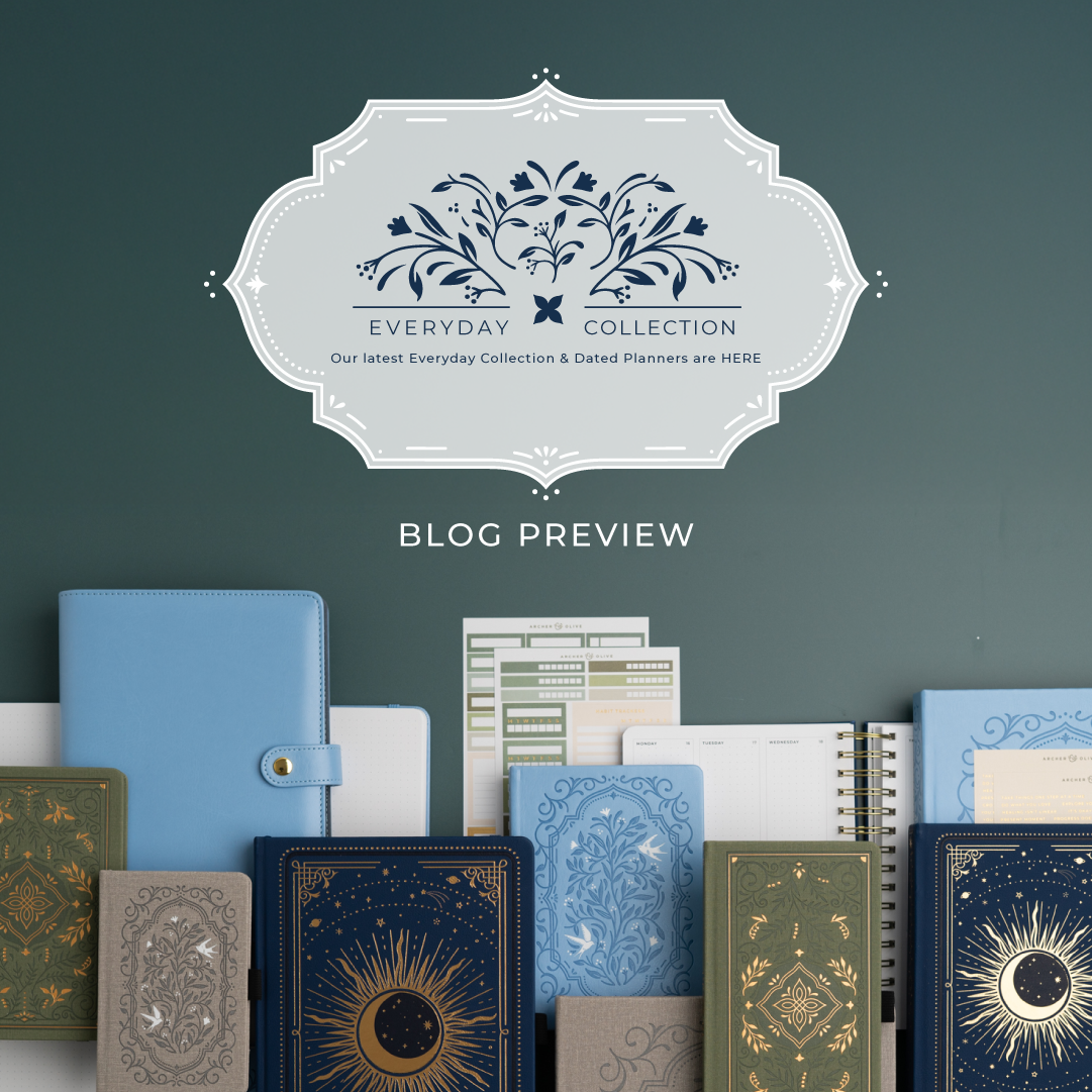 Full Reveal of the 2026 Dated Planners and Everyday Restocks