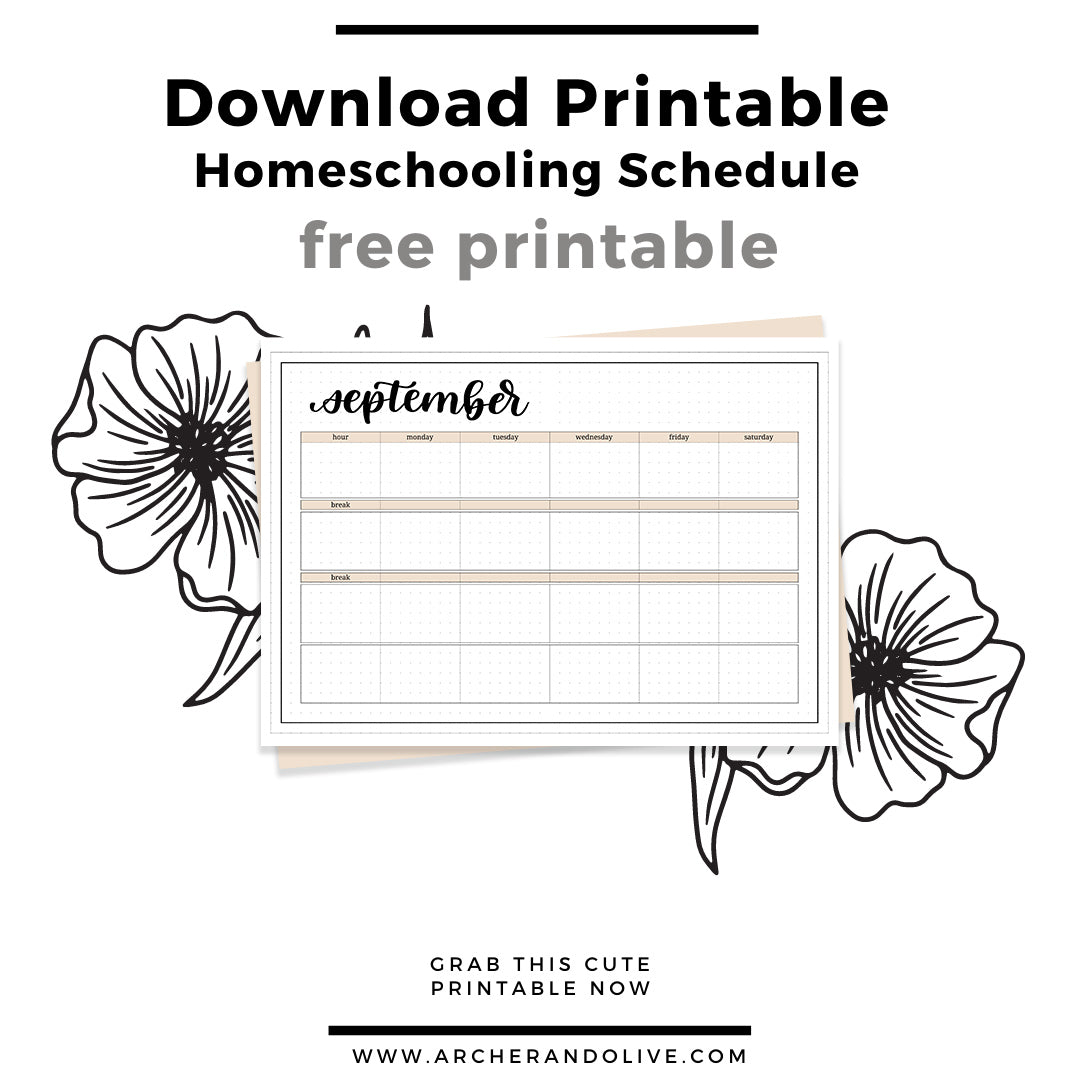 How to Start a Bullet Journal for Homeschooling + FREE PRINTABLE ...