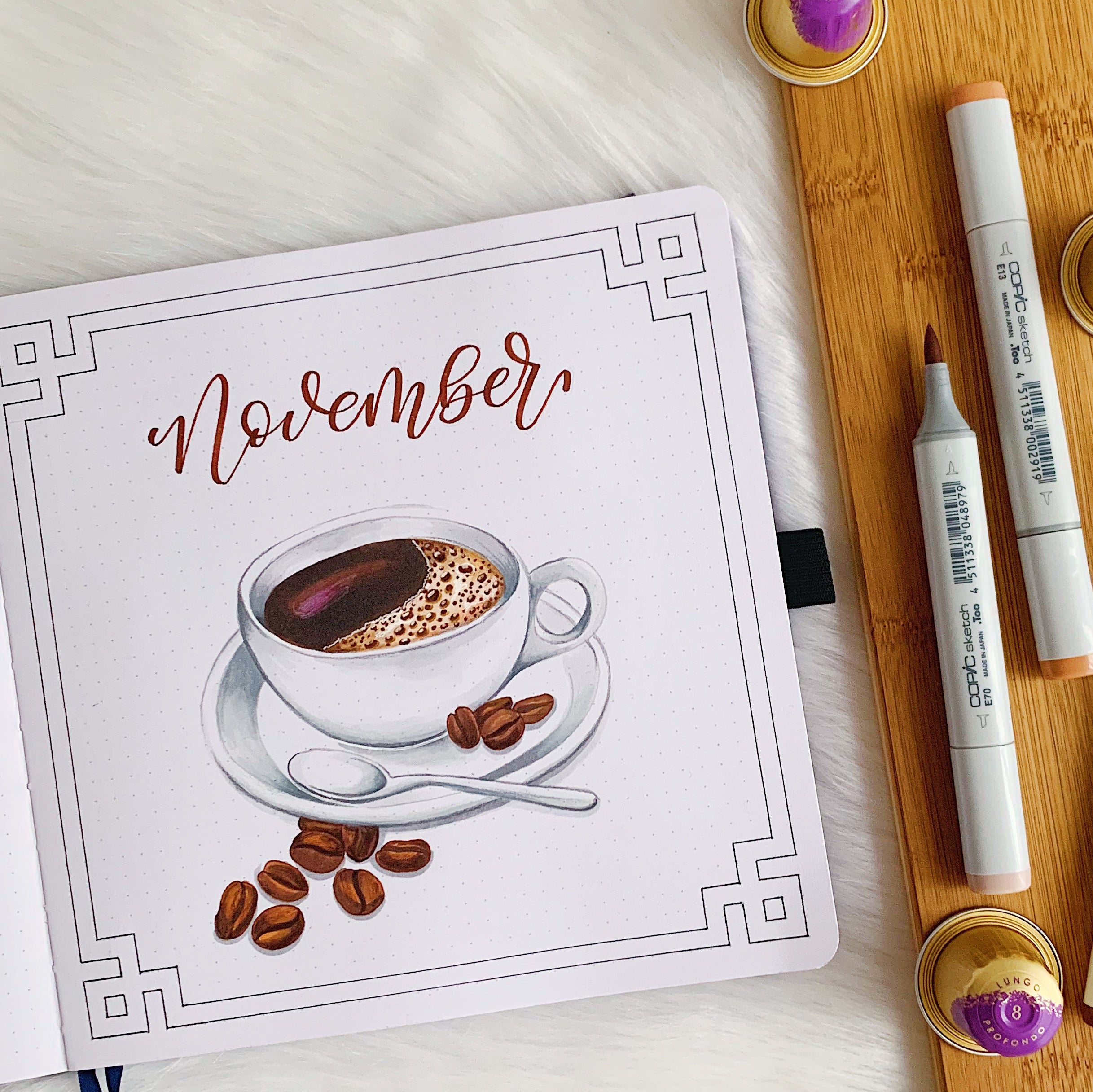 Inspo for a Bullet Journal Coffee Theme | Archer and Olive