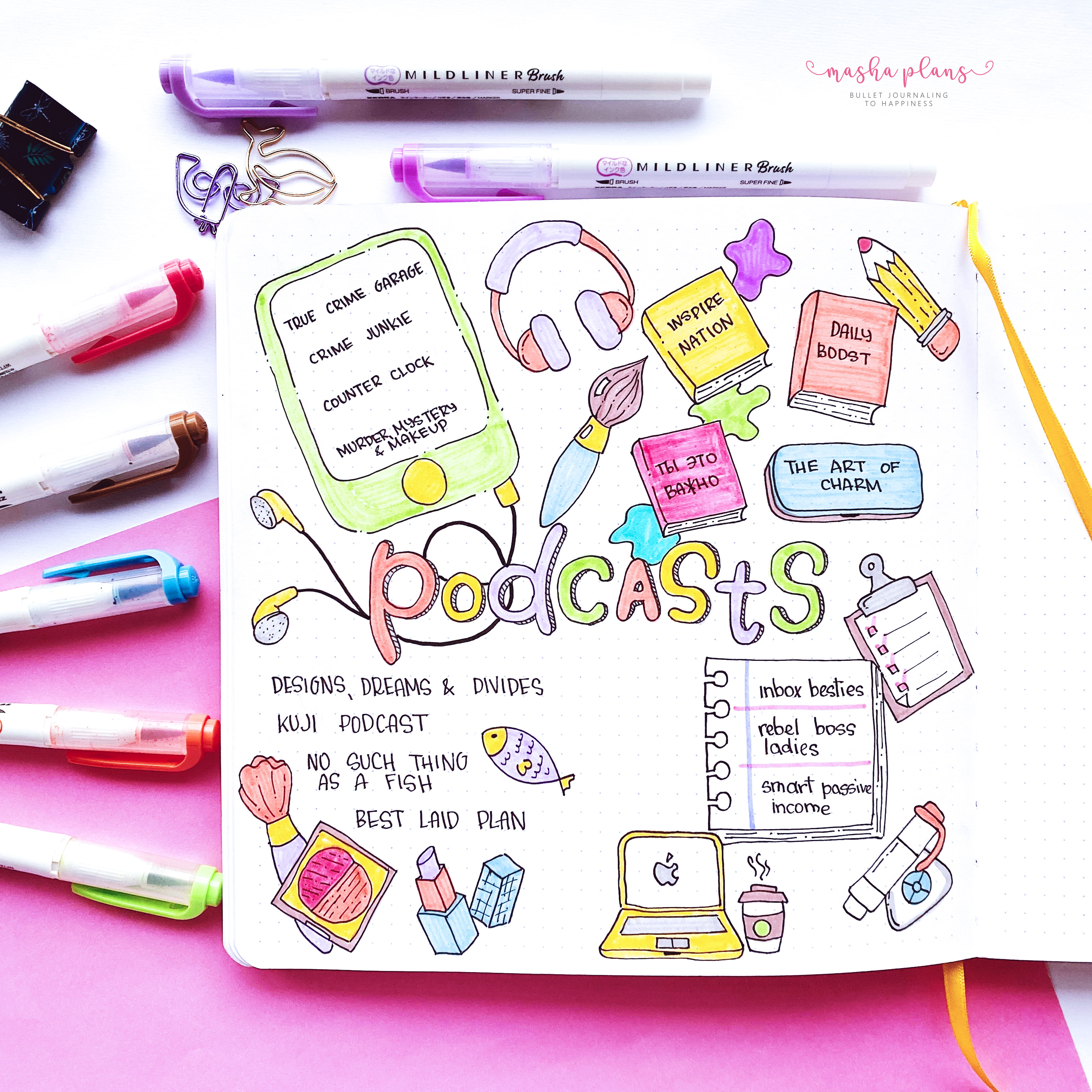 The Best Bullet Journal Supplies - Happiness is Homemade