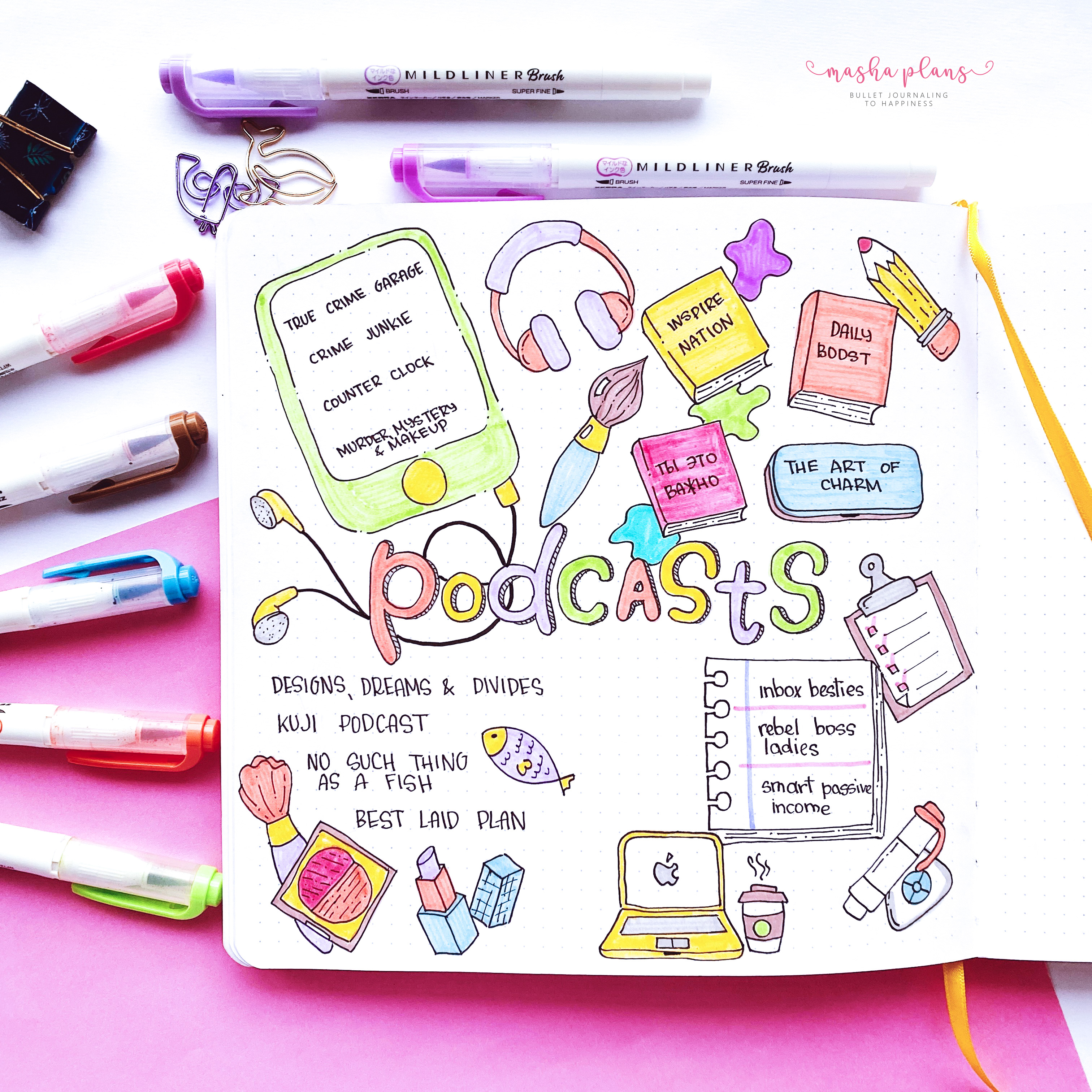 The Ultimate One Stop Shop for Bullet Journal Supplies - Planning