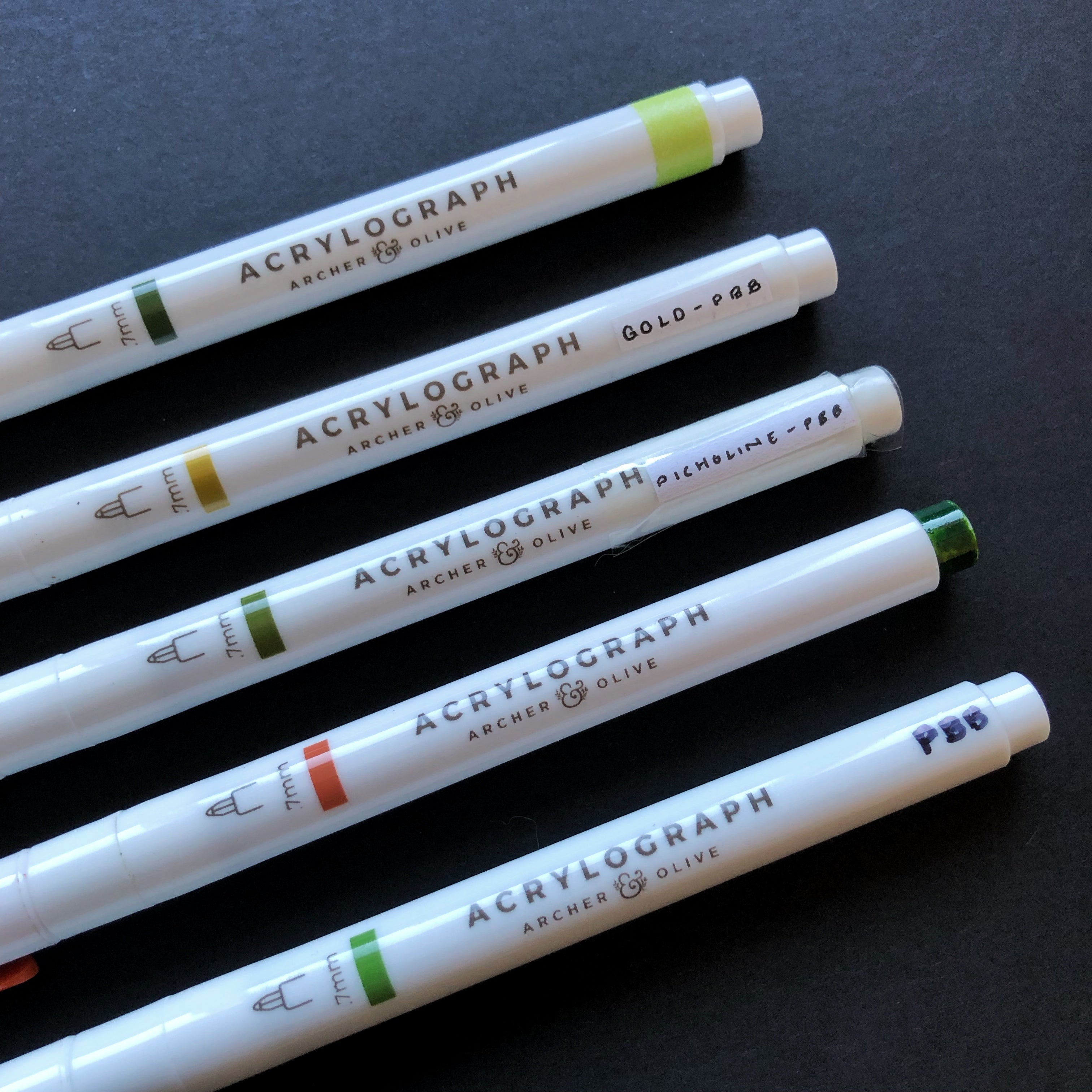 Marker and Pencil for Write-on Labels 