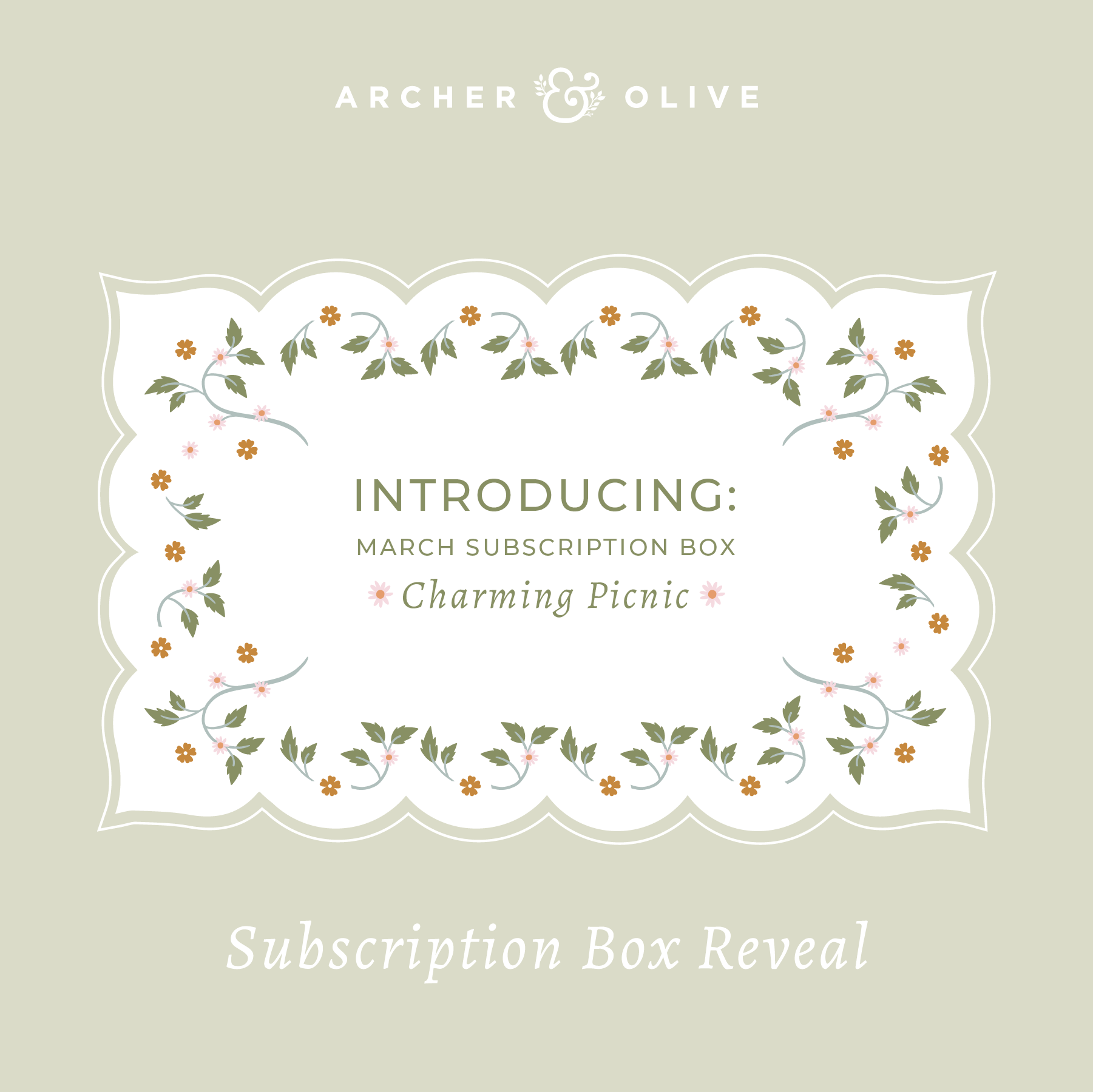 Classic A&O Gift Box by Archer and Olive