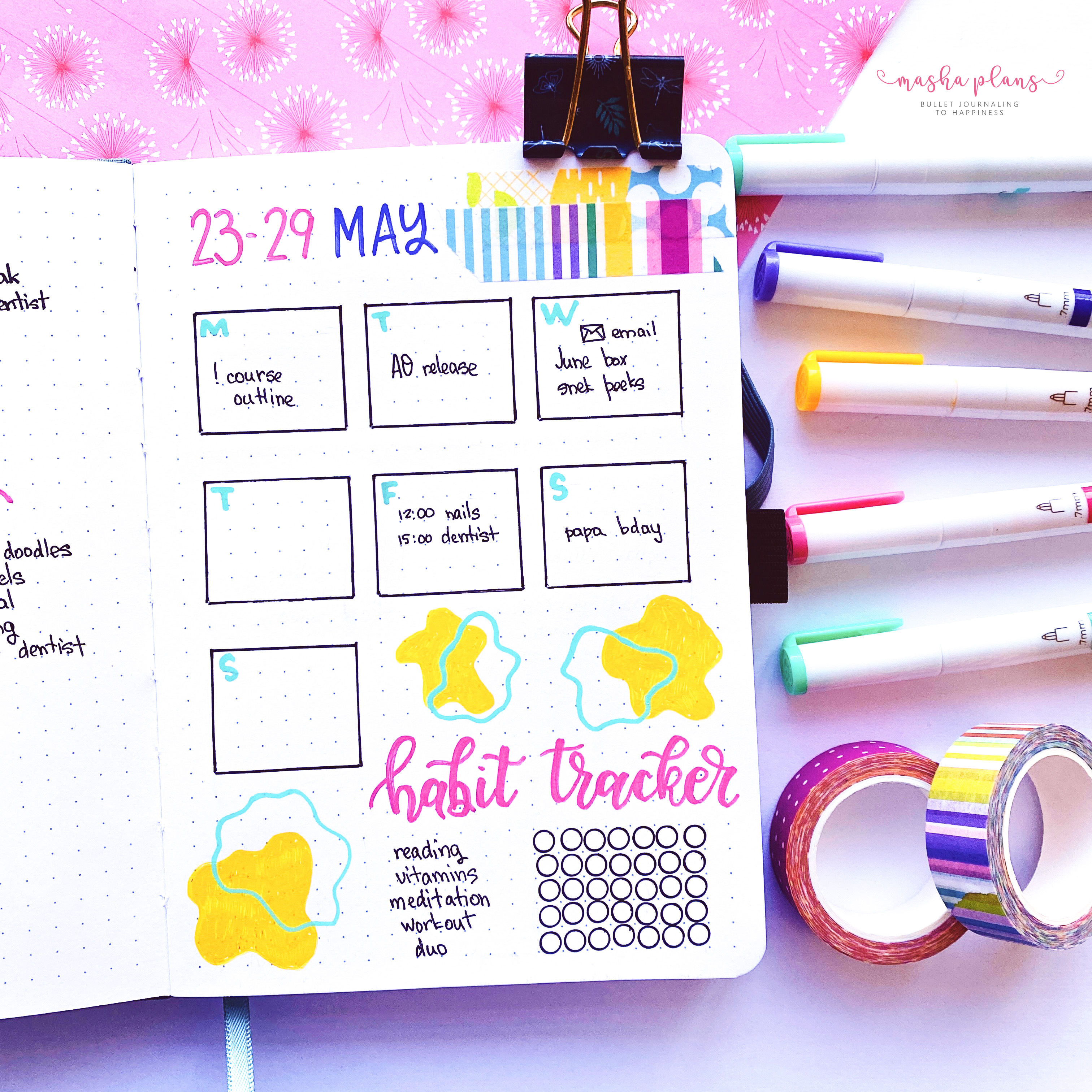 How to Draw Anything: Bullet Journal Hack ⋆ The Petite Planner