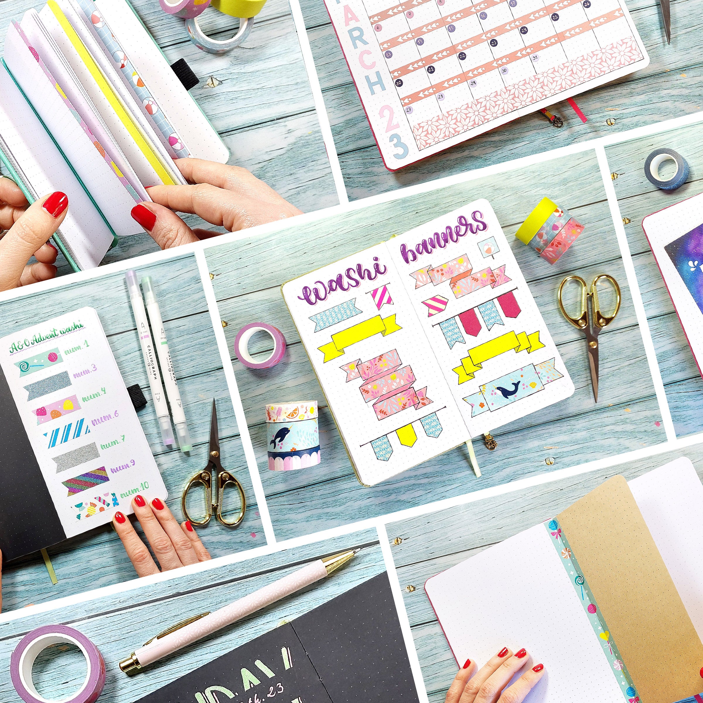 Creative Ways To Use Washi Tape In Your Bullet Journal | Archer