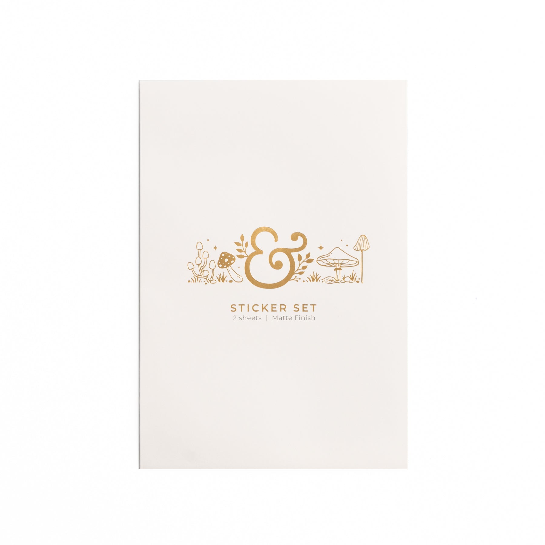 Mushroom Monarch Sticker Set - Archer and Olive