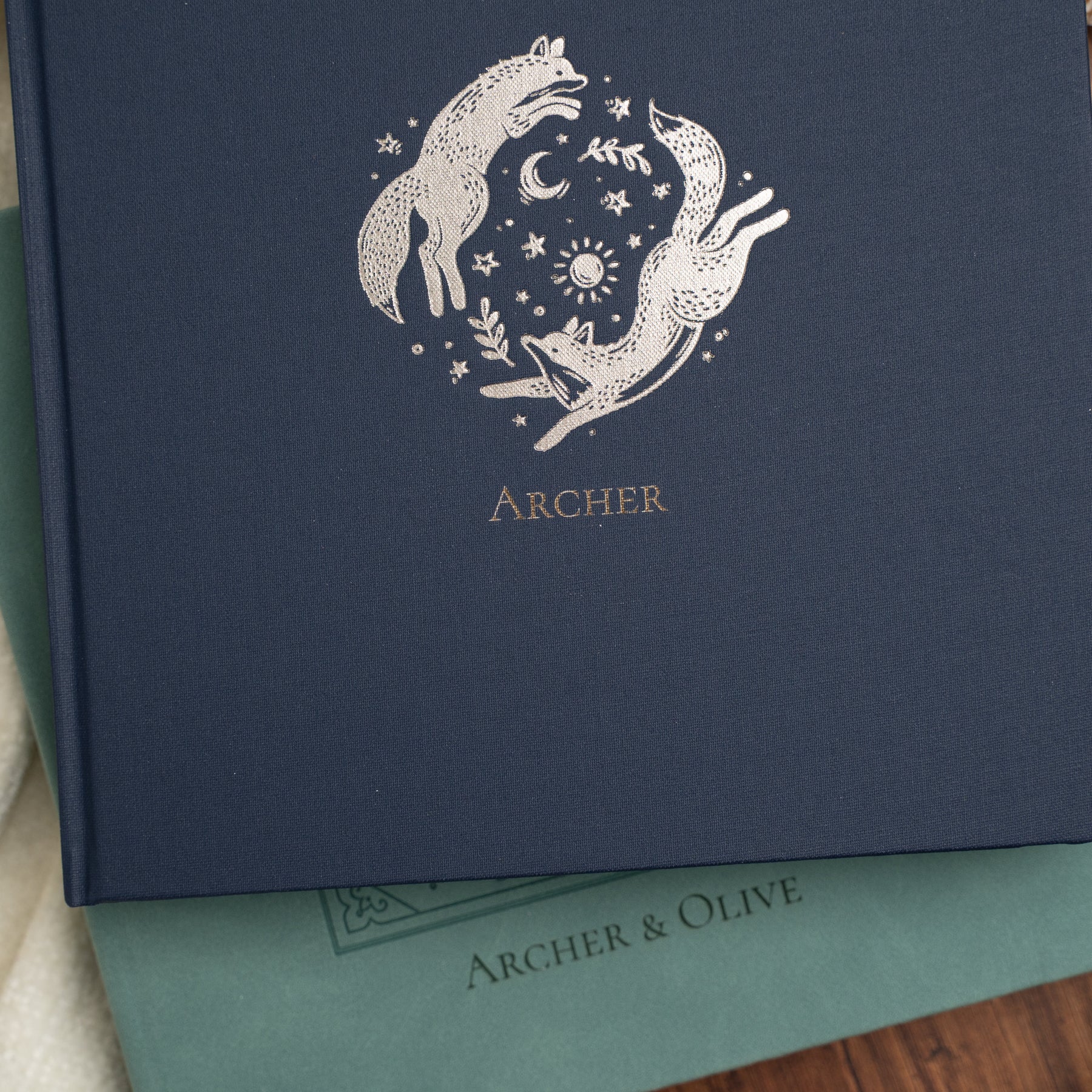 Forest Foxes Dot Grid Notebook - Archer and Olive