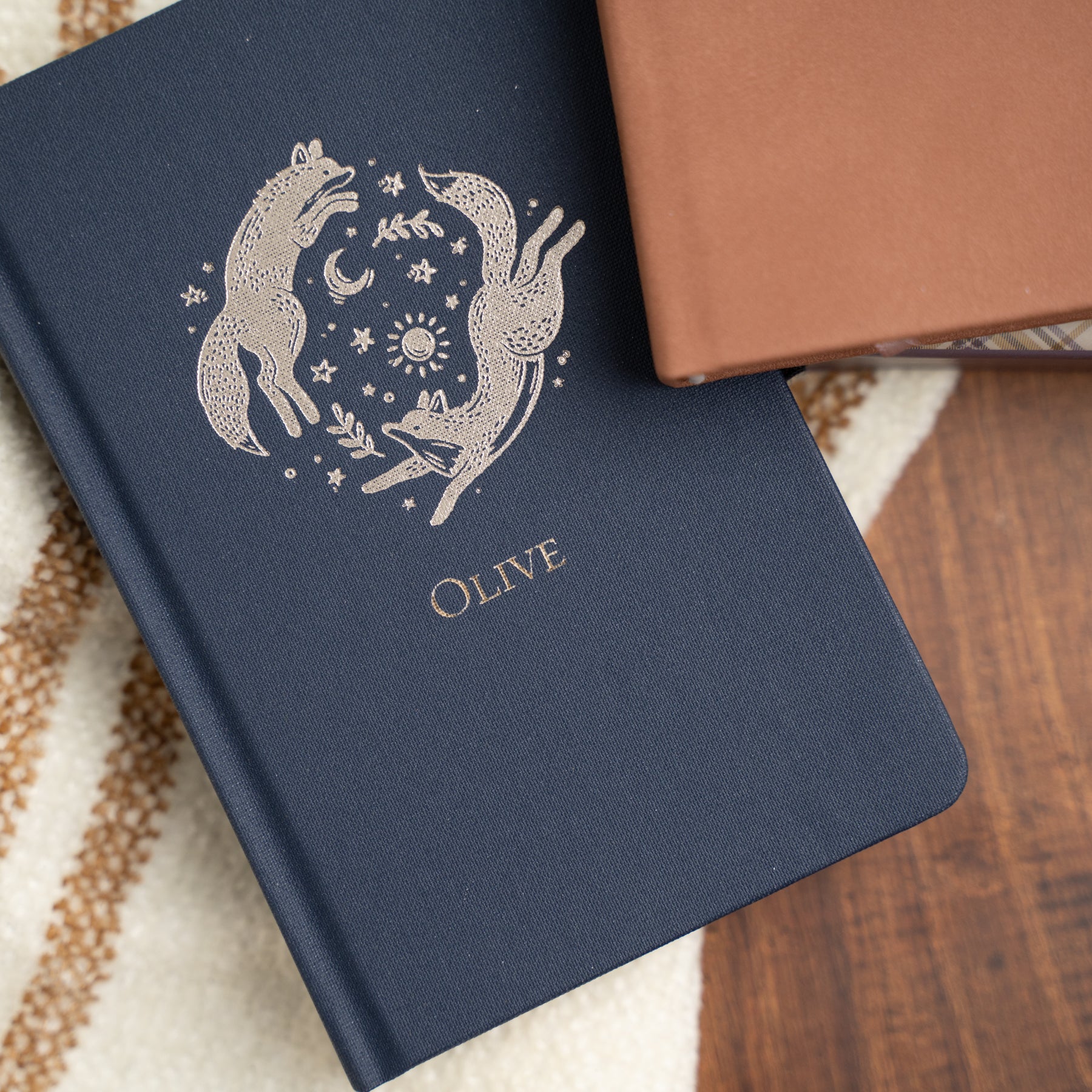 Forest Foxes Dot Grid Notebook - Archer and Olive