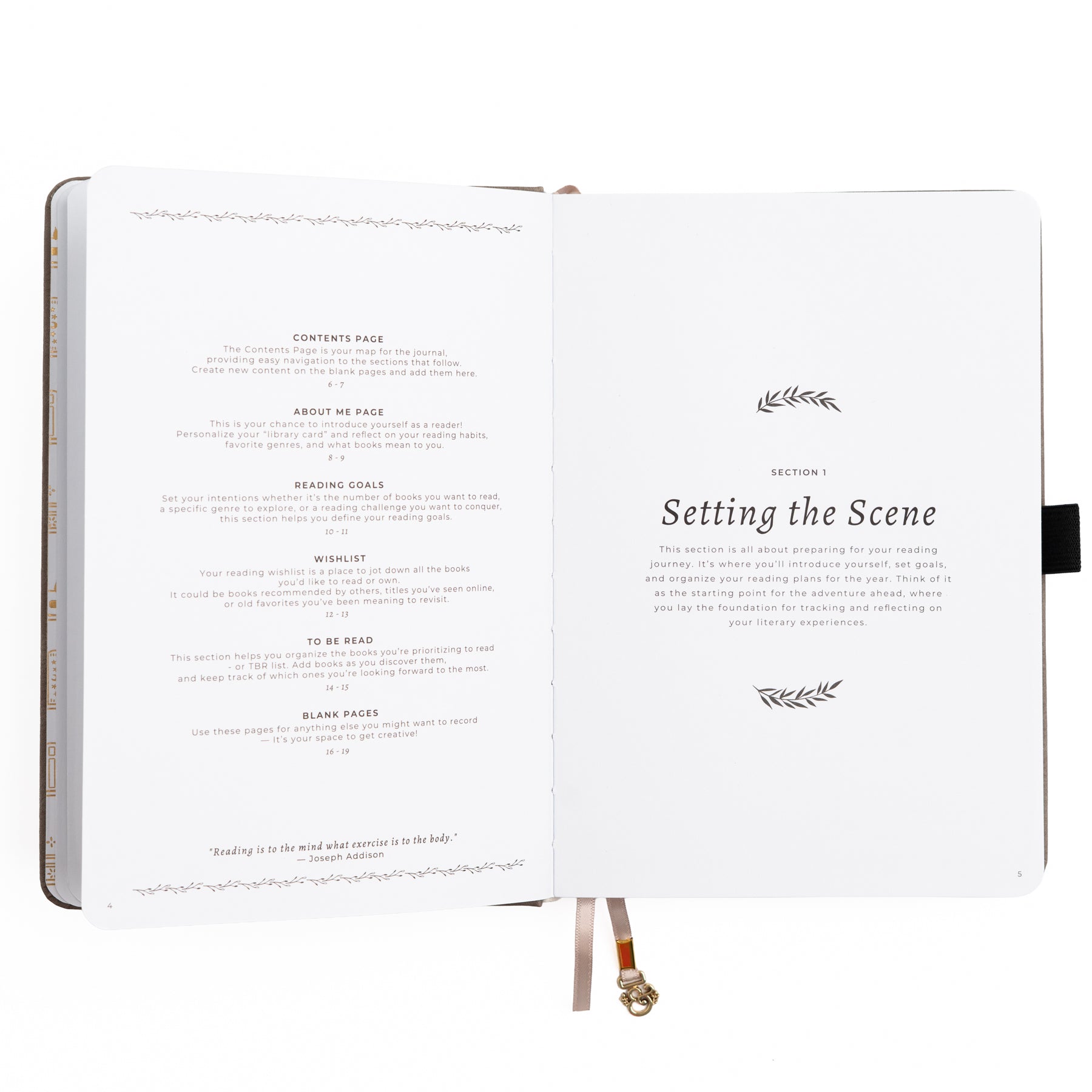 Bookshelf Reading Journal - Archer and Olive