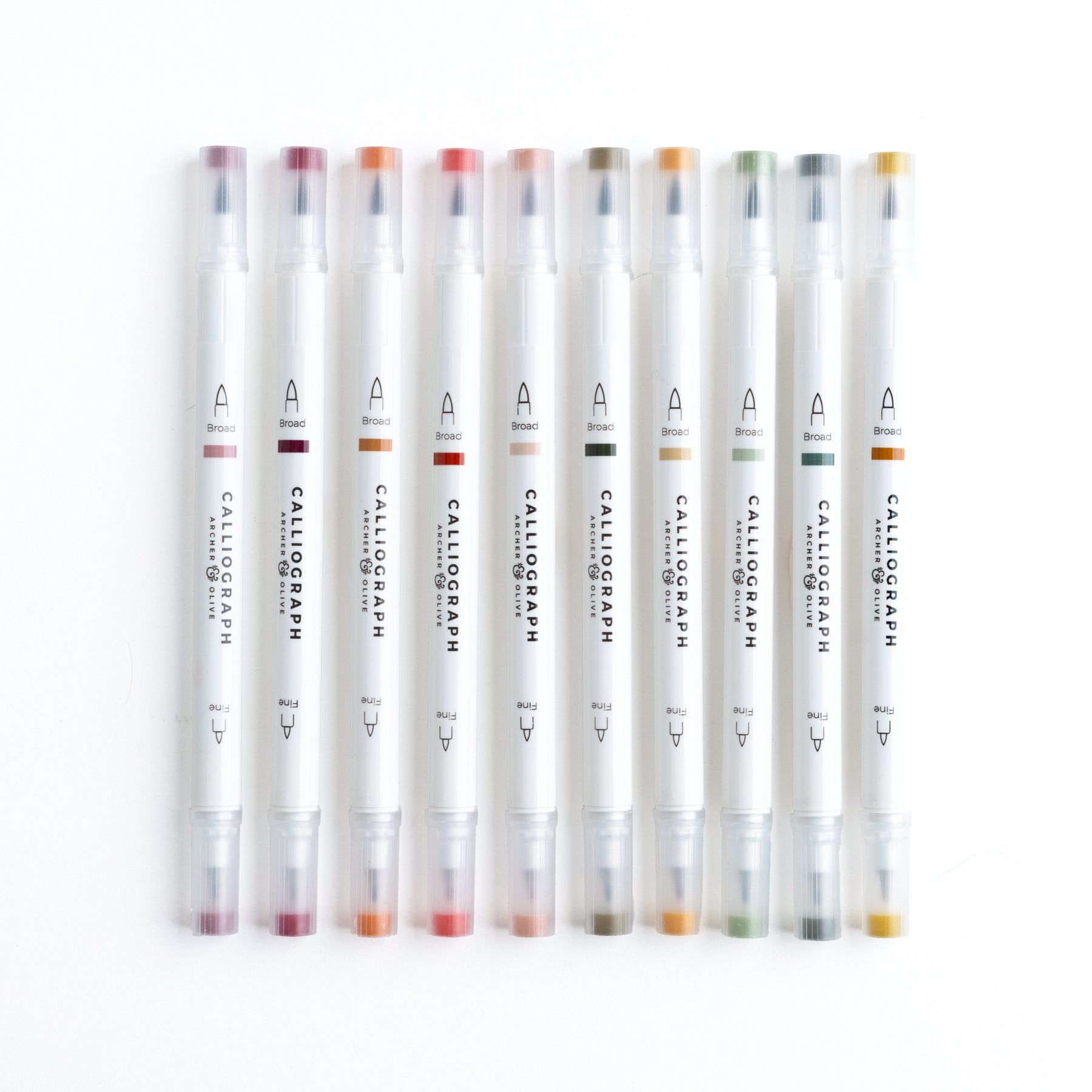 Attic Treasures Calliographs (Set of 10) - Archer and Olive