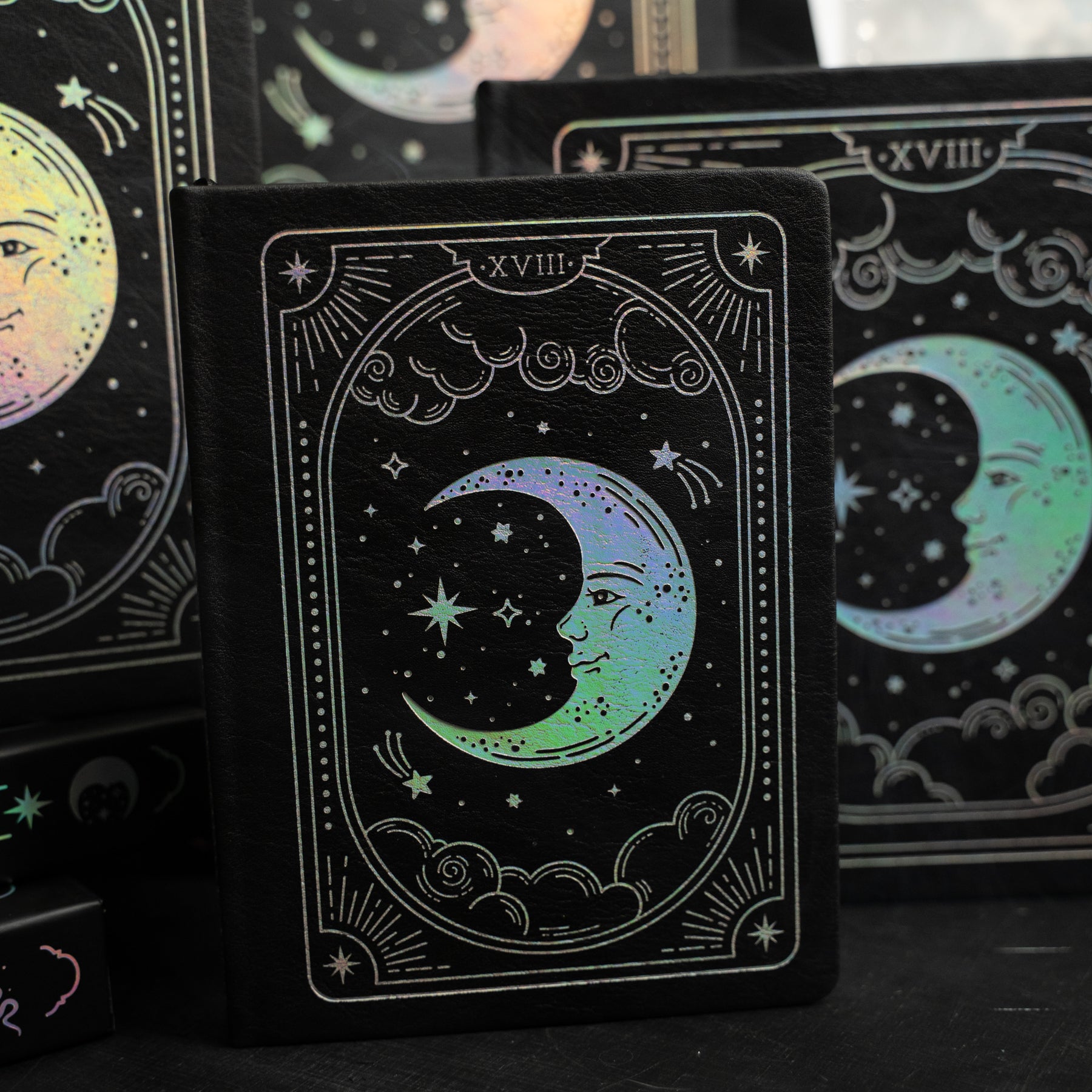 Lunar Veil Dot Grid Notebook - Archer and Olive