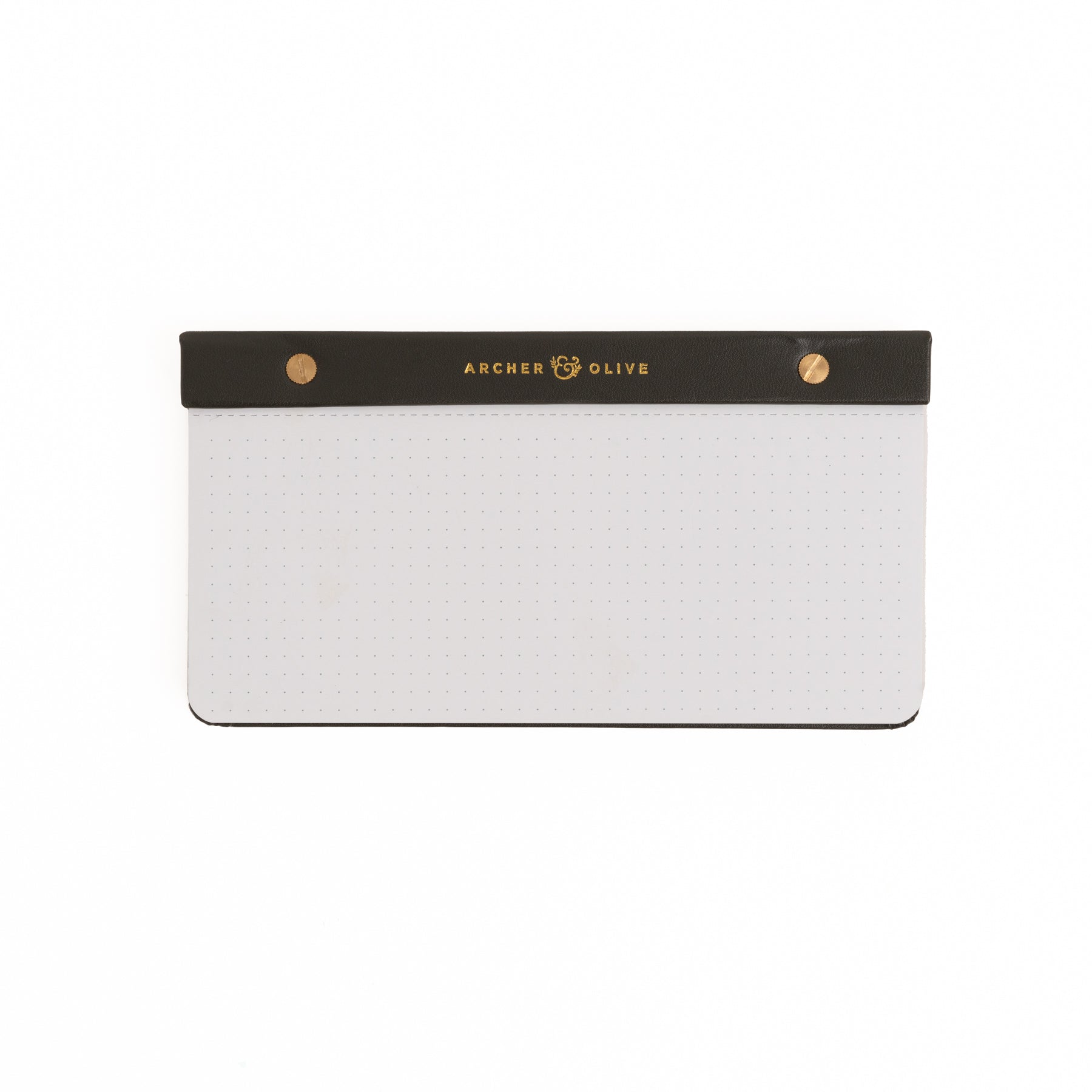 List Dot Grid Notepad White Archer And Olive list-dot-grid-notepad-white-archer-and-olive