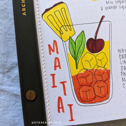 Top 3 Easy Summer Cocktail Recipes To Add To Your Recipe Bullet Journal