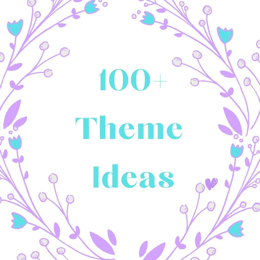 100+ Bullet Journal Theme Ideas + FREE Printable