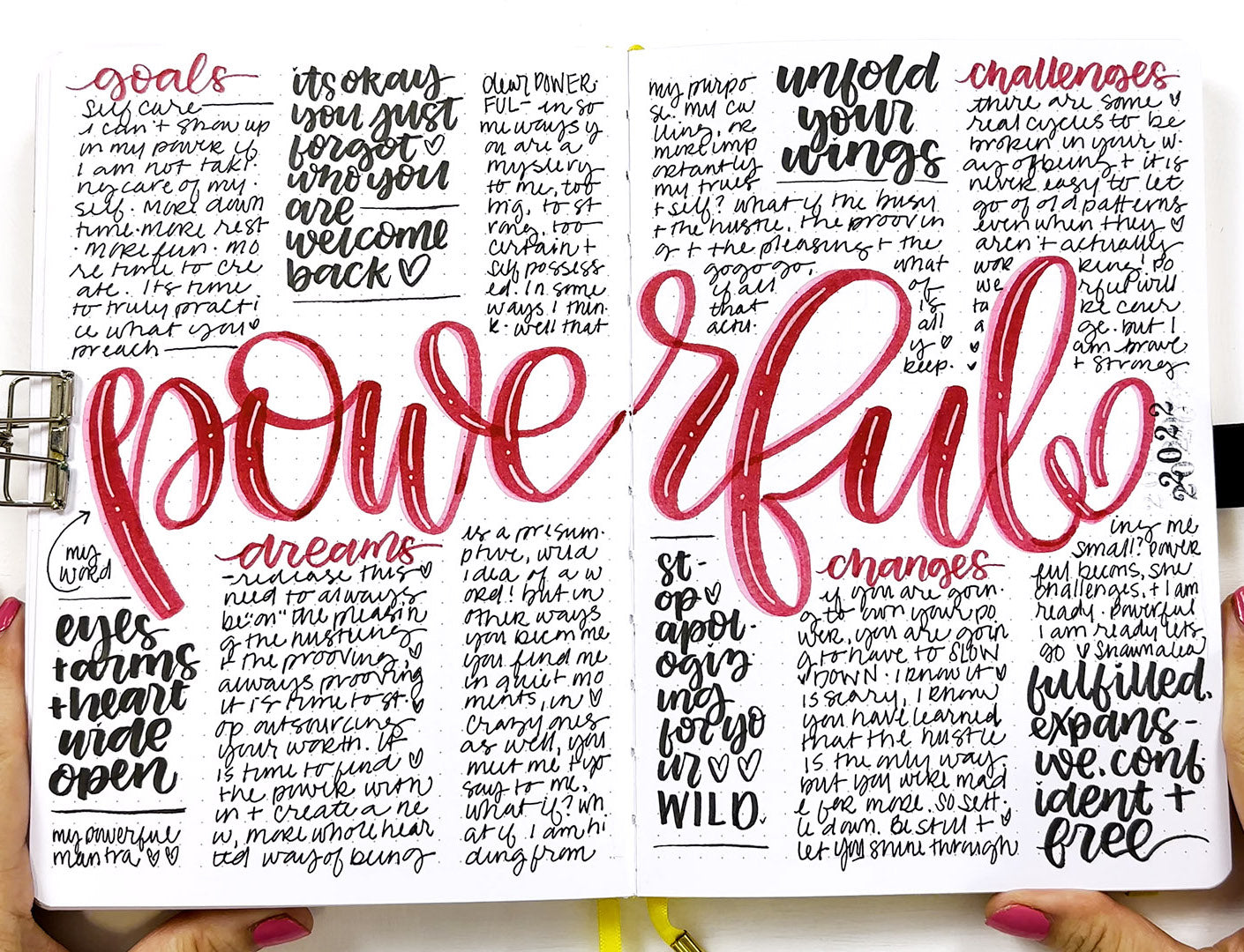 Why You Need A Word For The Year & How To Set It Up In Your Bullet Journal