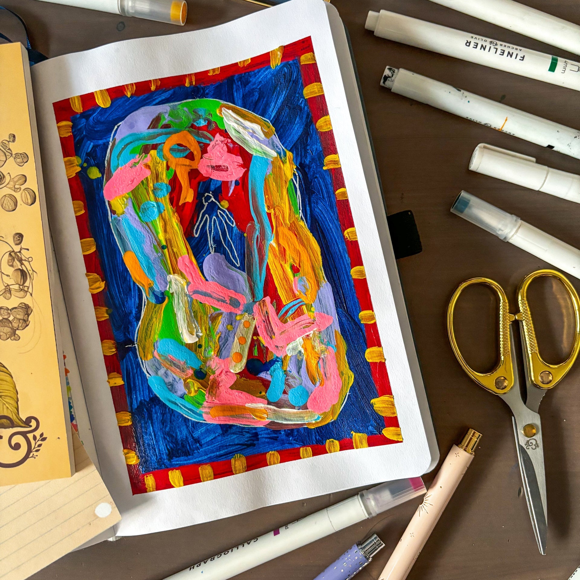 How to Use Paint in Your Journals