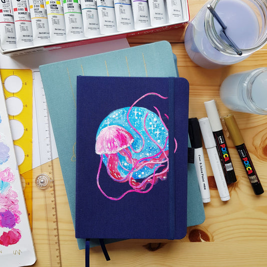 Painting On Your Journal Covers