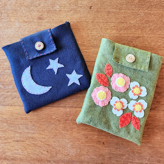 How to Make an Easy Journal Pouch (No Sewing Machine Needed!)