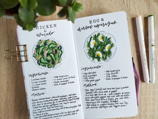 5 Filling Salad Recipes To Add To Your Recipe Bullet Journal