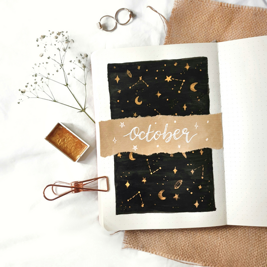 How To: Magical October Cover Page