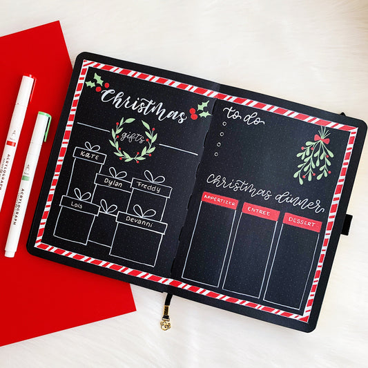 How to Plan for Christmas in Your Bullet Journal