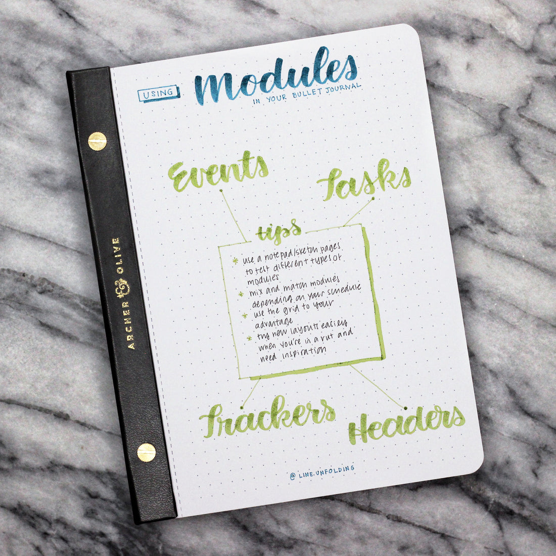 Bujo Block? Using Modules to Create Inspired Spreads