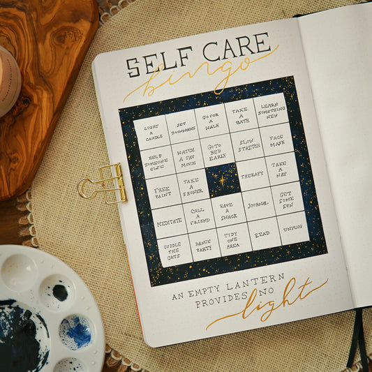 How To: Self-Care Bingo Spread
