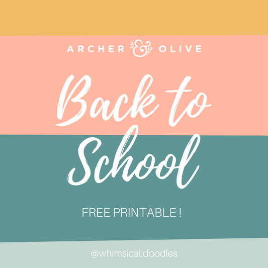 Using Your Bullet Journal For School + Free Back To School Printable