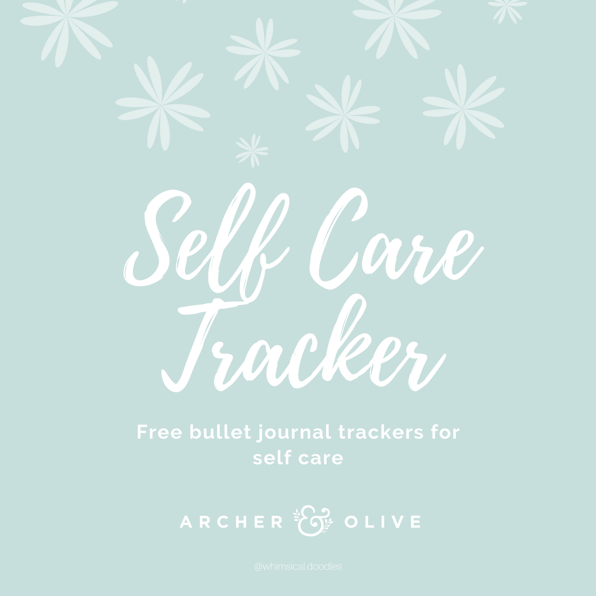 Using Your Bullet Journal For Self Care + Free Self Care Tracker Printable