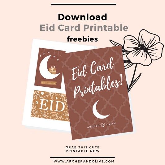 Eid Greetings Cards - FREE PRINTABLES
