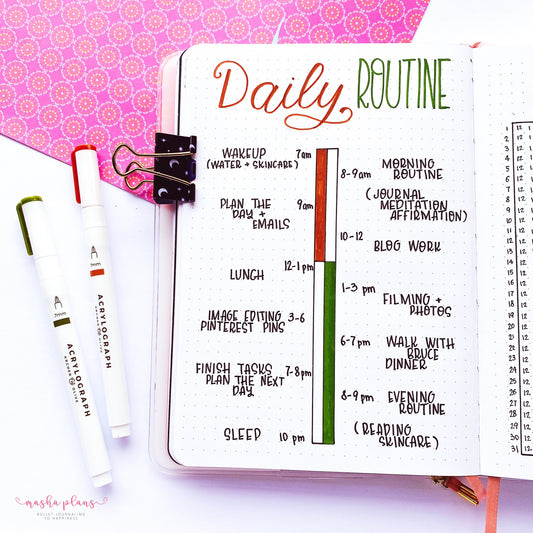 3 Important Bullet Journal Spreads To Keep You Organized