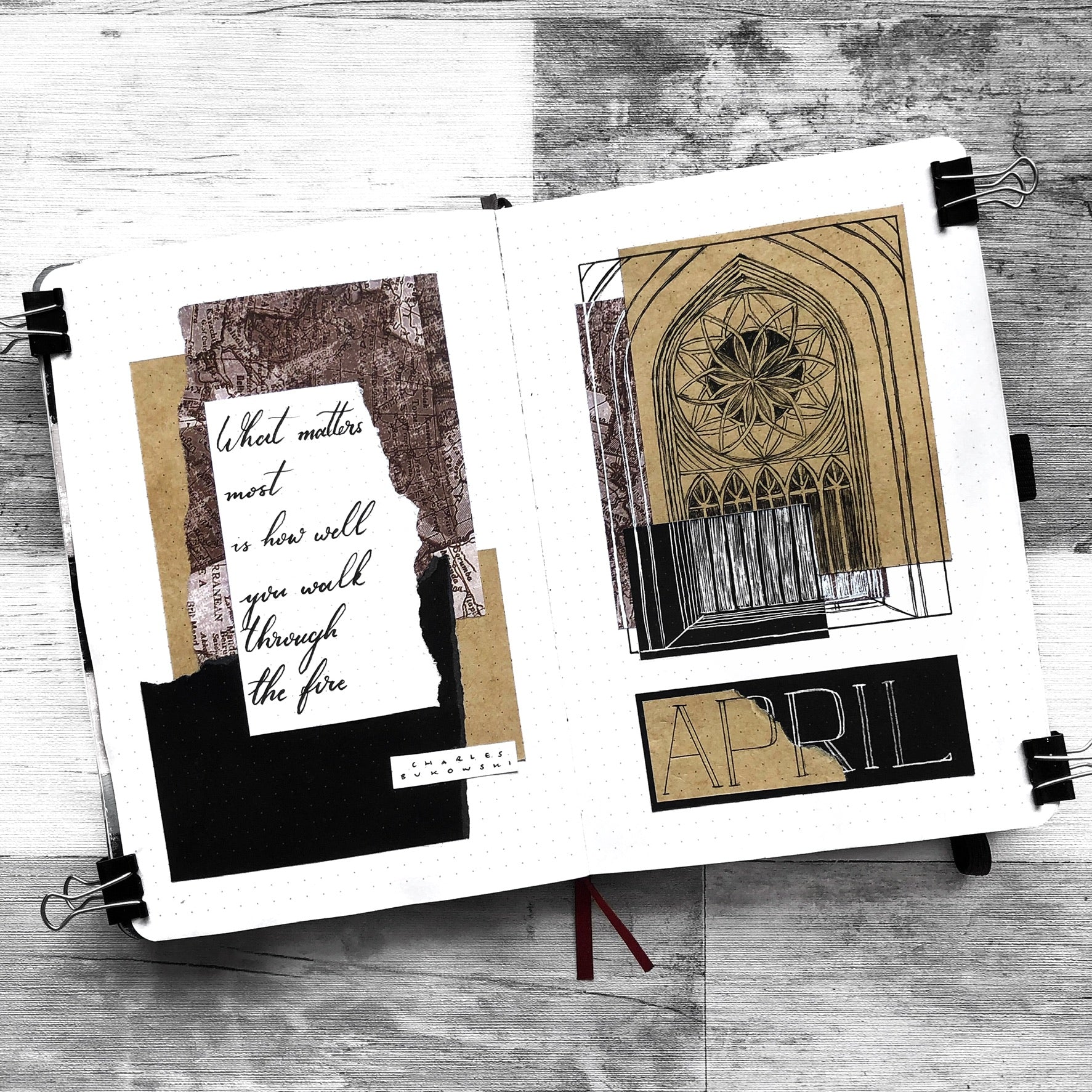 Scrapbooking Theme In Your Bullet Journal