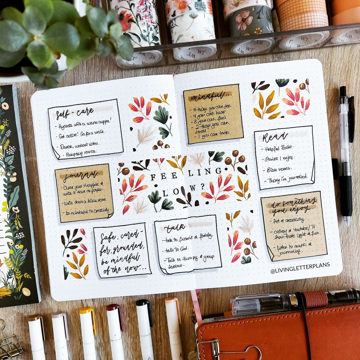 ‘Pick-Me-Up’ Bullet Journal Spreads For Your Mental Health – Archer and Olive