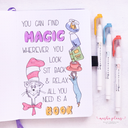 masha plans, quote page, dr seuss, archer and olive