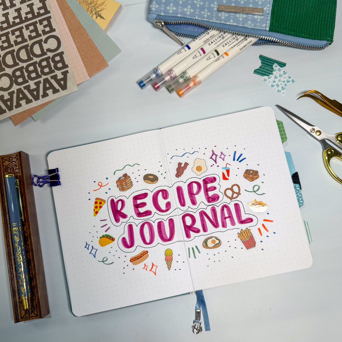 Let’s Get Cooking: 6 Simple Pages to Add to Your Recipe Journal – Archer and Olive