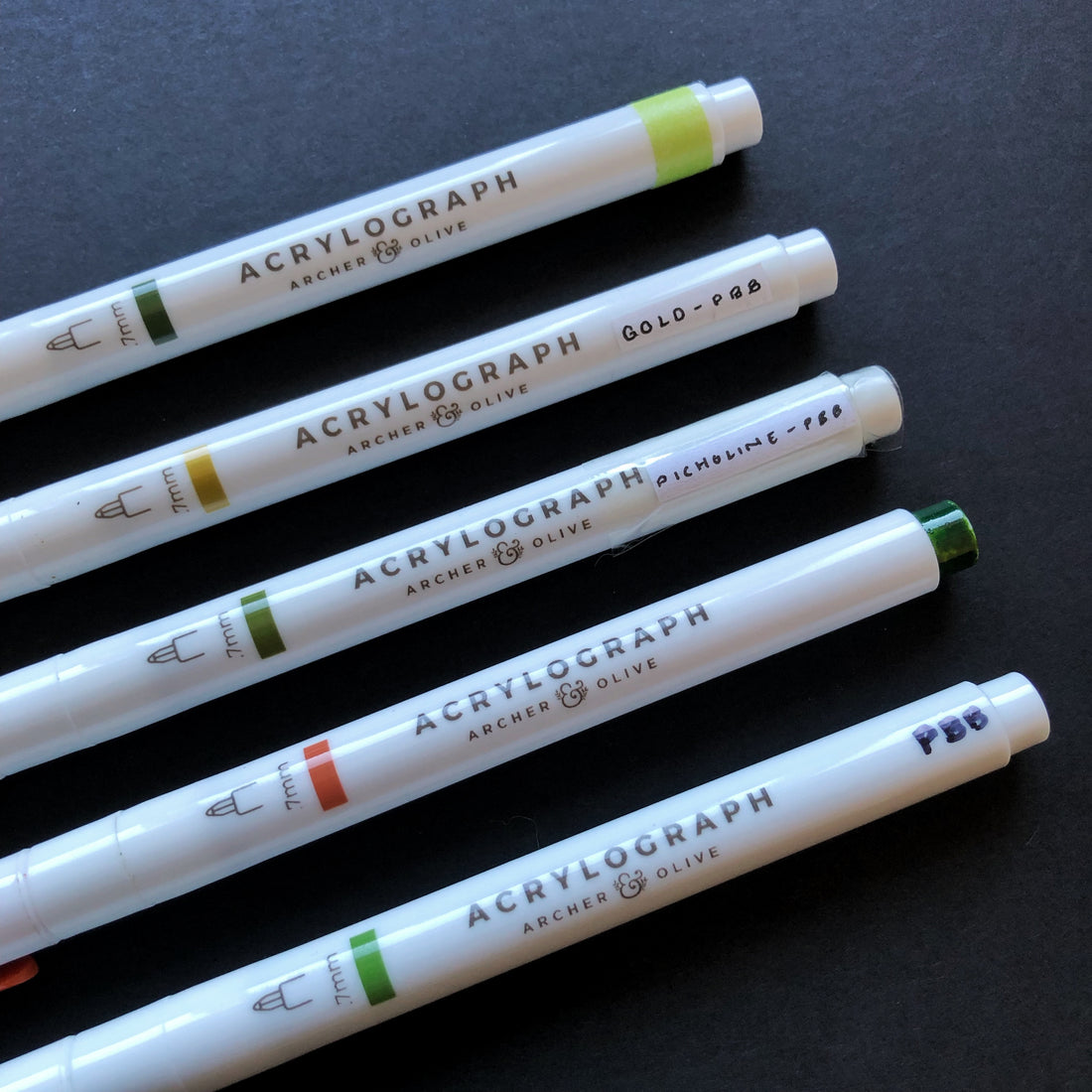 5 Easy Ways To Label Your Archer And Olive Acrylograph Pens!