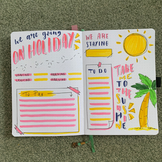 Travel Bullet Journal Spreads To Help You Plan Your Next Adventure