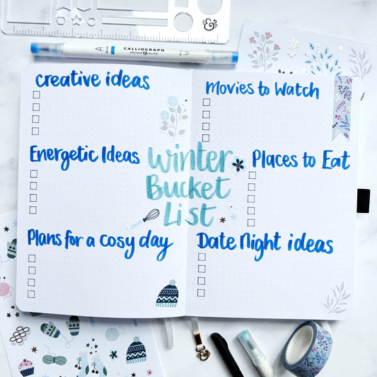 Planning Fun Activities for Cold Weather with a Winter Bucket List