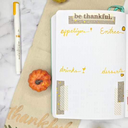 Creating a Holiday Recipe Ideas Spread + Free Printable