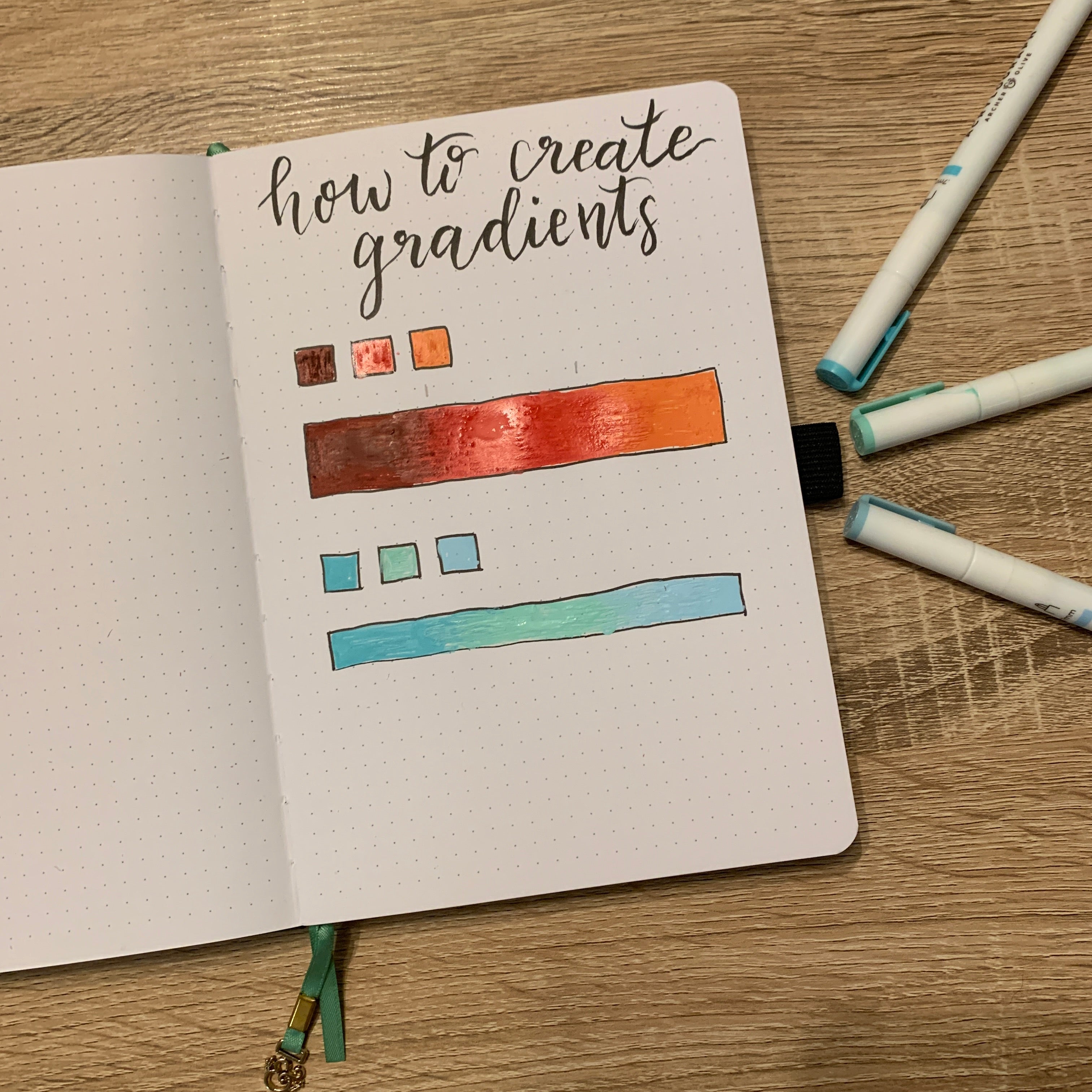 Gradually Mix How To Blend And Create Gradients with Acrylic Paint Pens – Archer and ...