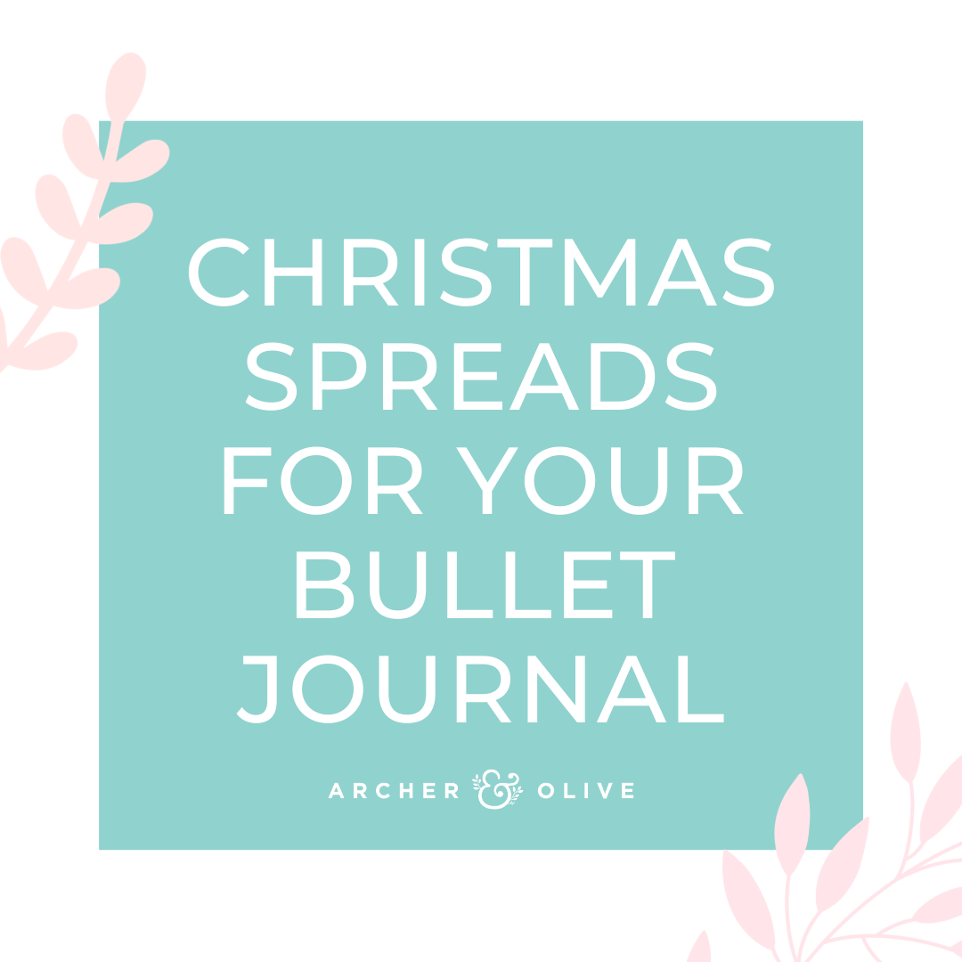 10 Cute Christmas Spreads For Your Bullet Journal