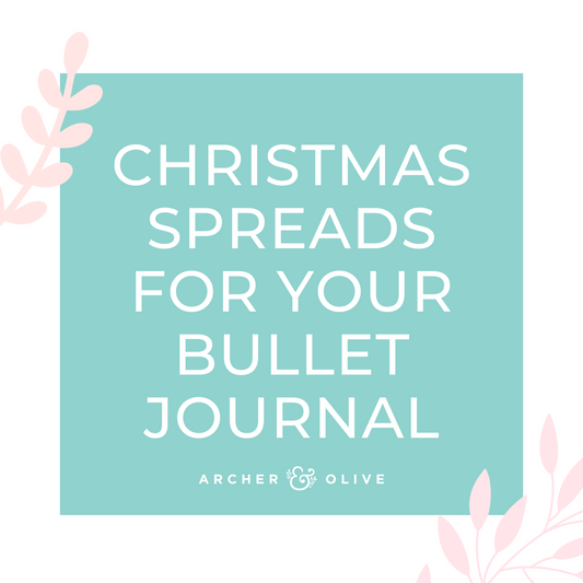 10 Cute Christmas Spreads For Your Bullet Journal