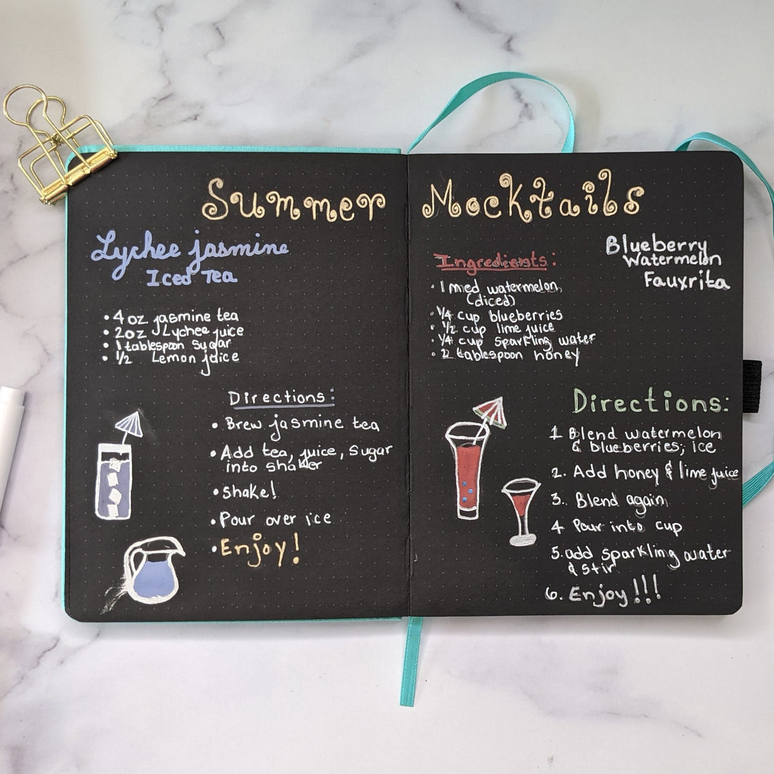 Summer Cocktail and Mocktail Recipe Ideas + FREE Printable
