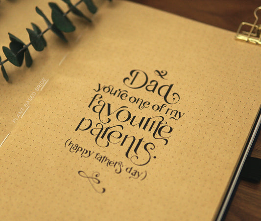 Father's Day Quote Page + Printable!