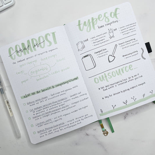 What is Composting and How to Track it in Your Bullet Journal