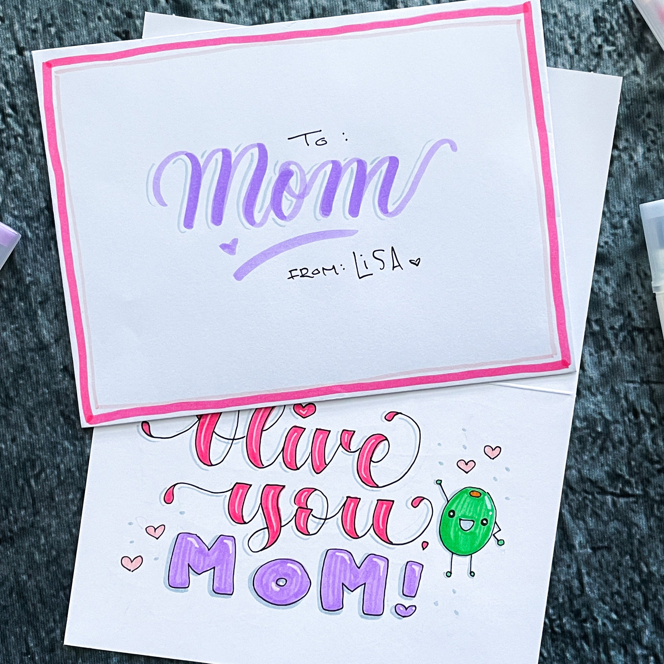 Five Steps for Creating a Handmade Greeting Card – Archer and Olive
