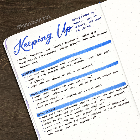 Top Advice For Keeping Up With Your Bullet Journal | Bullet Journal Consistency Tips