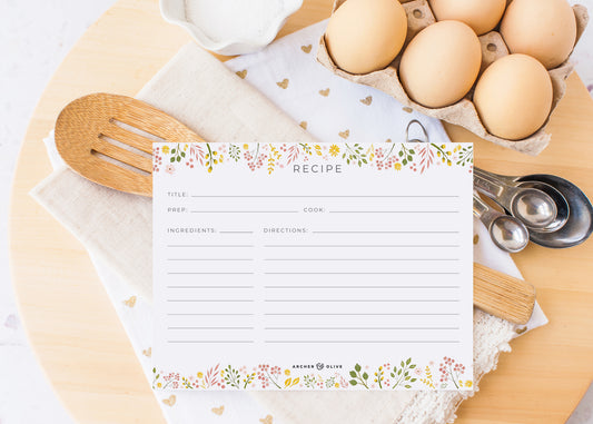 Freebie Friday - Fall Recipe Card