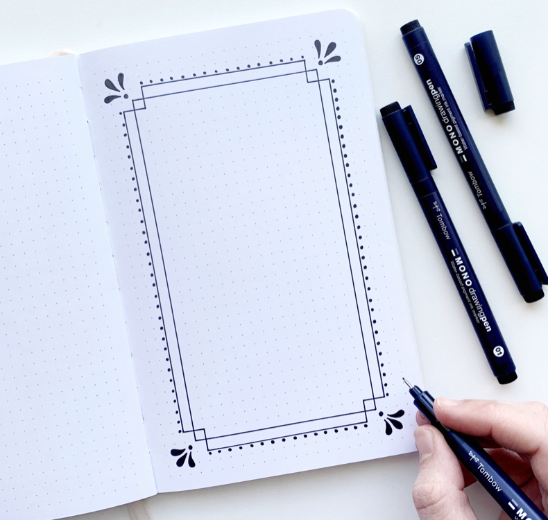 DIY Three Beautiful Borders With A Rectangle Base – Archer and Olive